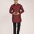 Men's pure linen pintuck short kurta