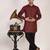 Men's pure linen pintuck short kurta