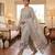 Grey muga cotton jamdani pichwai weaving 3 pc salwar suit