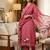 Pnik muga cotton jamdani pichwai weaving 3 pc salwar suit