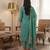 Rama muga cotton jamdani pichwai weaving 3 pc salwar suit