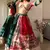 Red Mirror Navratri Lehenga Choli With Dupatta
