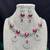 Ruby Red Cubic Zirconia Bridal Jewelry Set, Silver Tone Statement Necklace Earrings