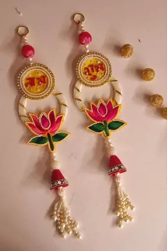 handmade for home decorative wall hanging  diwali festival door (pack of 2)