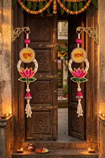 handmade for home decorative wall hanging  diwali festival door (pack of 2)