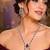 Ruby Red Teardrop CZ Necklace Earrings Set, Bridal Wedding Jewelry, Prom Crystal Drop