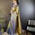 neon silk blend saree with unstitched blouse piece.