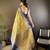 neon silk blend saree with unstitched blouse piece.