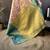 peach silk blend saree with unstitched blouse piece.