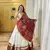 White Georgette Navratri Lehenga Choli With Dupatta