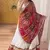 White Georgette Navratri Lehenga Choli With Dupatta