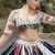 White Real Mirror Navratri Lehenga Choli With Dupatta
