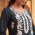 Women’s green viscose rayon embroidered regular kurta | elegant ethnic wear for women