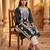 Women’s green viscose rayon embroidered regular kurta | elegant ethnic wear for women