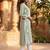 Women’s green viscose rayon embroidered regular kurta | elegant ethnic wear for women