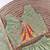 Mintgreen chinon silk sequence embroidery work lehenga choli for kids