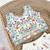 White chinon silk sequence embroidery work lehenga choli for kids