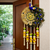  decorative peacock parrot pom pom latkan hanging  handmade toran door hanging (pack of 2)