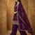 Ethnic Motifs Embroidered Sequined Scalloped Kurti with Palazzo & Dupatta