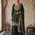 Green Embroidered Chanderi Silk Kurta Set with Dupatta