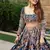 Royal Blue Navratri Lehenga Choli With Dupatta