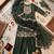 Green Embroidered Chanderi Silk Kurta Set with Dupatta