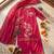Ethnic Motifs Embroidered Sequined Scalloped Kurti with Palazzo & Dupatta