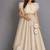 Off White Organza Chanderi Lehenga Set