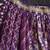 Purple Chanderi Organza Attached Dupatta Lehenga Set