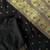 black color ilver zari chaap weaving buttis and a matching border completing silk blend saree