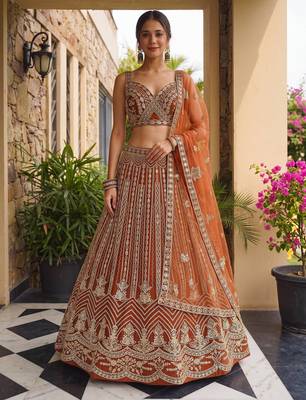 Designer lehenga choli for wedding 1