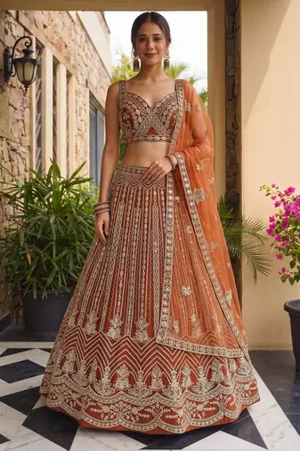 Designer lehenga choli for wedding