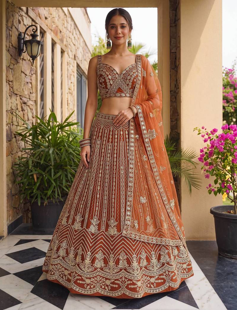 Designer lehenga choli for wedding