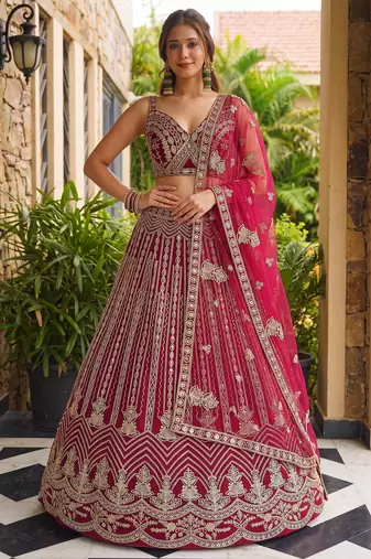 Designer lehenga choli for wedding