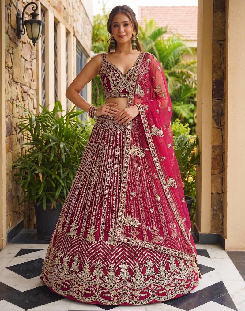 Designer lehenga choli for wedding