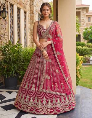 Designer lehenga choli for wedding 2
