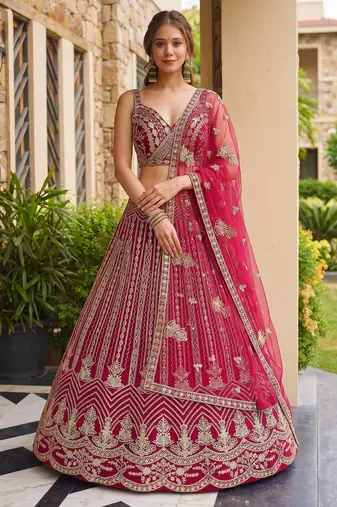 Designer lehenga choli for wedding