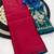 Pink multicolor sequece embroidery work star georgette saree with blouse