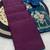 Wine multicolor sequece embroidery work star georgette saree with blouse