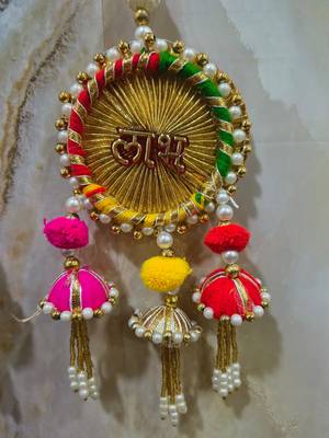 traditional handmade decorative home wall hanging for elegant decor home hanging decoration (pack of 2 3