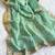 Rama green multicolor sequece embroidery work gold crush saree with blouse