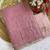 Pink multicolor sequece embroidery work crunchy saree with blouse
