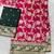 Cherry rani tapela dying dola silk blend saree with blouse
