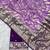 Levender tapela dying dola silk blend saree with blouse