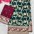 Petrol tapela dying dola silk blend saree with blouse