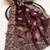Maroon zari embroidery work crunchy saree with blouse