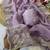 Levender coding embroidery work crunchy saree with blouse