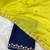 Lemon yellow zari embroidery work crunchy saree with blouse