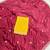 Maroon zari embroidery work crunchy saree with blouse
