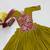 Mahendi Gamthi work And Mirror work Cotton Navratri Lahenga Choli Set